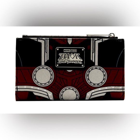 Loungefly - Marvel Thor Love And Thunder Wallet - 6.5” W x 4” H - Picture 3 of 5
